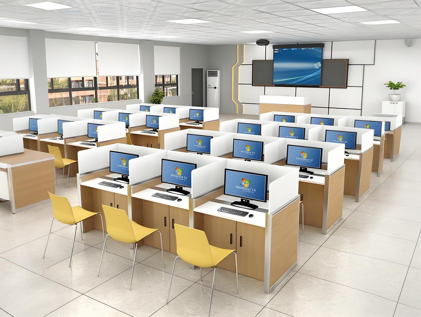 在普通話語(yǔ)音實(shí)訓(xùn)室中精進(jìn)普通話水平