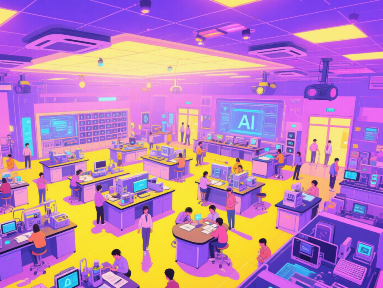 人工智能AI實驗室：構建學校教育新樣態(tài)的探索之旅